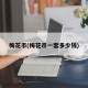 梅花币(梅花币一套多少钱)