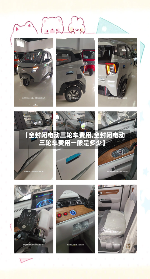 【全封闭电动三轮车费用,全封闭电动三轮车费用一般是多少】-第2张图片