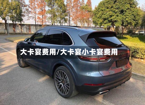 大卡宴费用/大卡宴小卡宴费用