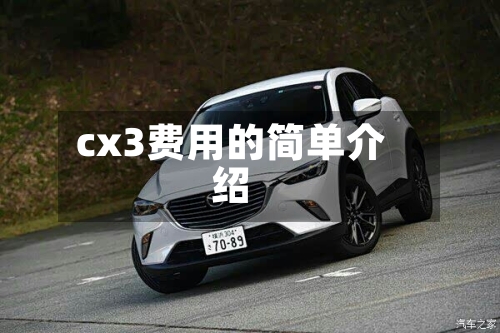 cx3费用的简单介绍