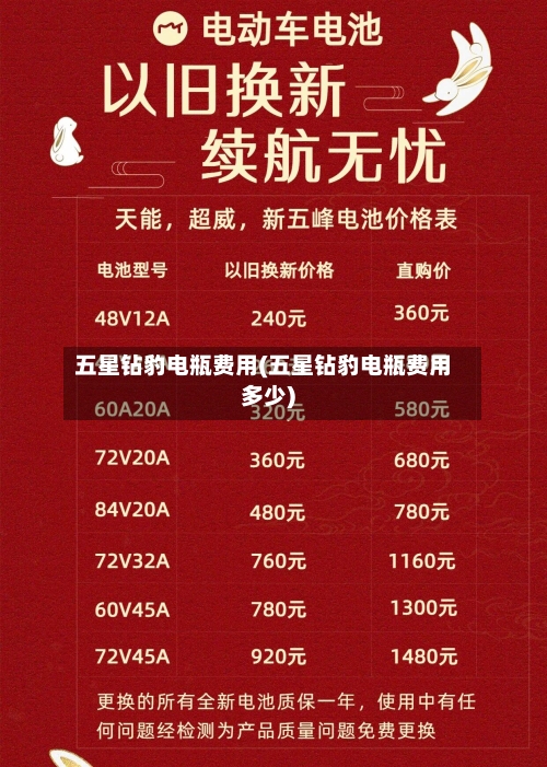 五星钻豹电瓶费用(五星钻豹电瓶费用多少)-第3张图片