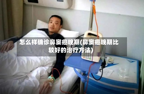 怎么样确诊鼻窦癌晚期(鼻窦癌晚期比较好的治疗方法)-第3张图片