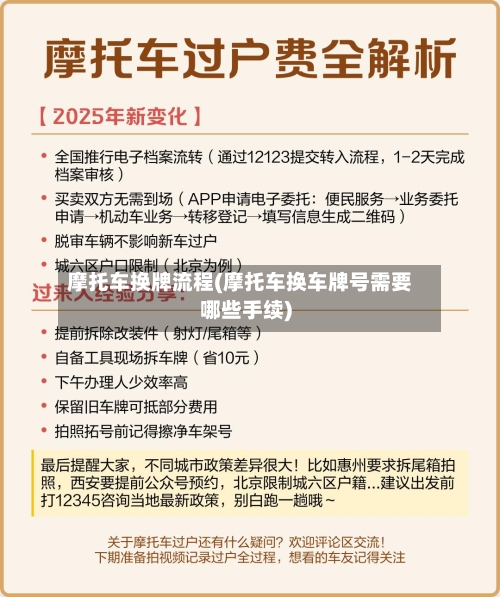 摩托车换牌流程(摩托车换车牌号需要哪些手续)-第2张图片