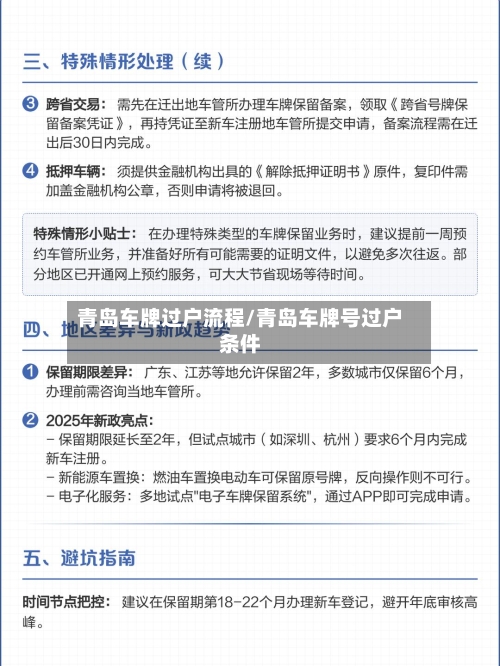 青岛车牌过户流程/青岛车牌号过户条件-第2张图片