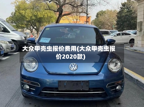大众甲壳虫报价费用(大众甲壳虫报价2020款)