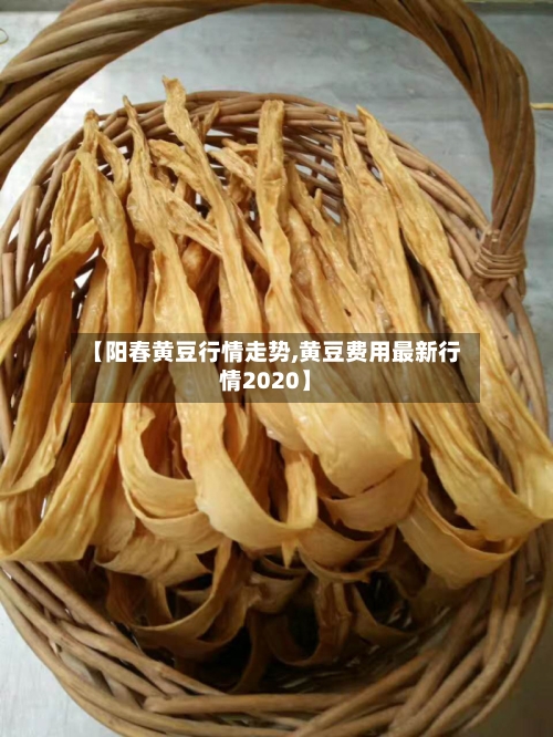 【阳春黄豆行情走势,黄豆费用最新行情2020】