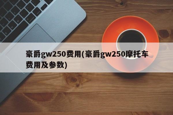 豪爵gw250费用(豪爵gw250摩托车费用及参数)